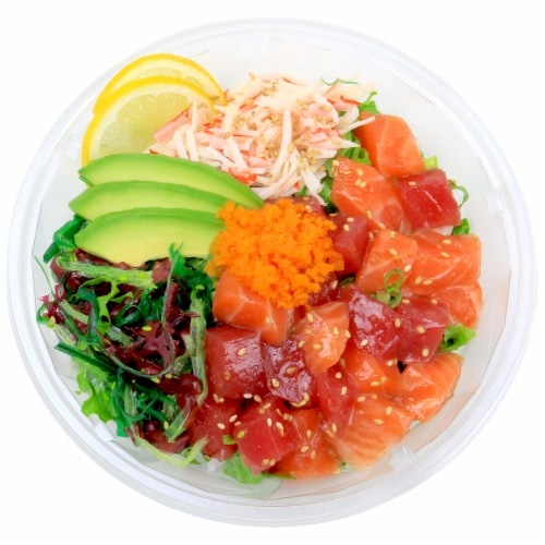 slide 1 of 1, Premium Hawaiian Poke - Salmon, 1 ct