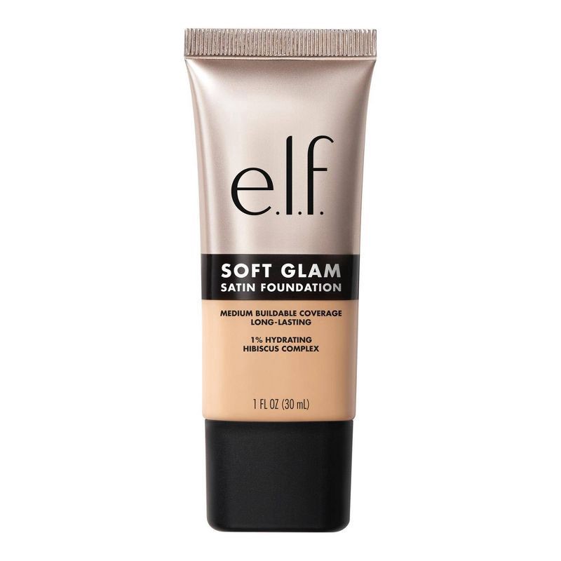 slide 7 of 13, e.l.f. Soft Glam Satin Foundation - 21 Light Neutral - 1 fl oz, 1 fl oz