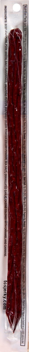 slide 10 of 13, Tillamook Country Smoker Spicy Jalapeno Smoked Sausage 1.44 oz, 