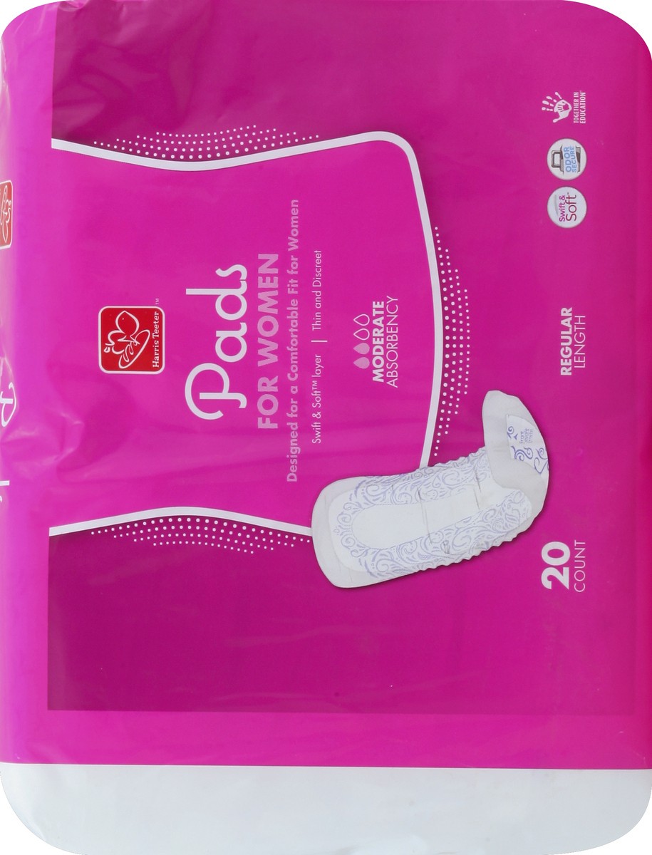 slide 5 of 6, Harris Teeter Extra Absorbancy Pad, 20 ct