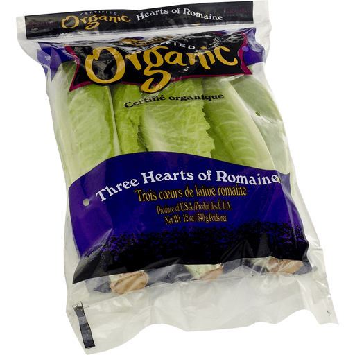 slide 6 of 6, Pure Pacific Pacific Fresh Marketing Pure Pacific Pure Pacific Organic Hearts Of Romaine, 12 oz