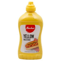 Bashas' Yellow Squeeze Mustard 20 oz