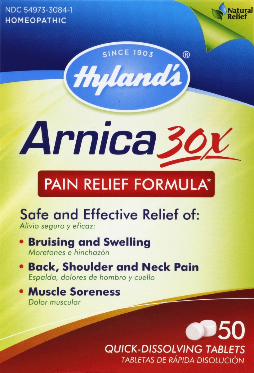 slide 1 of 1, Hyland's Arnica 30X 50 ea, 50 ct