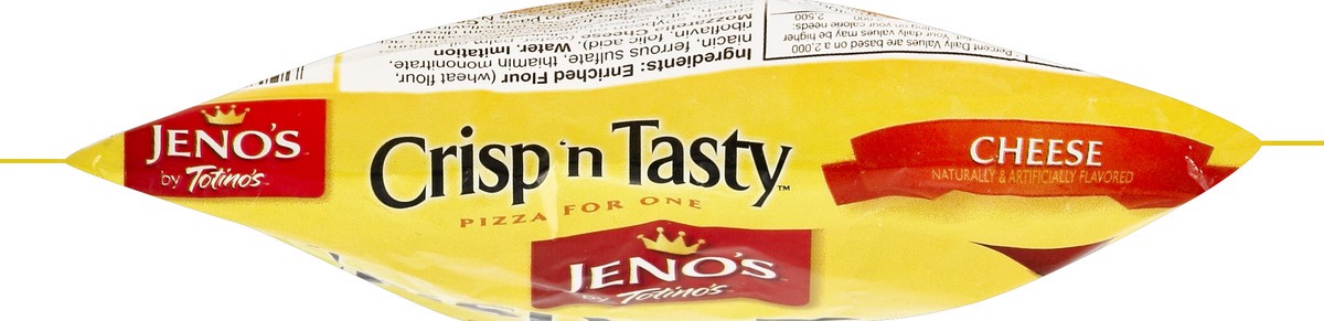 slide 4 of 6, Jeno's Pizza for One Crisp and Tasty Cheese, 5 oz