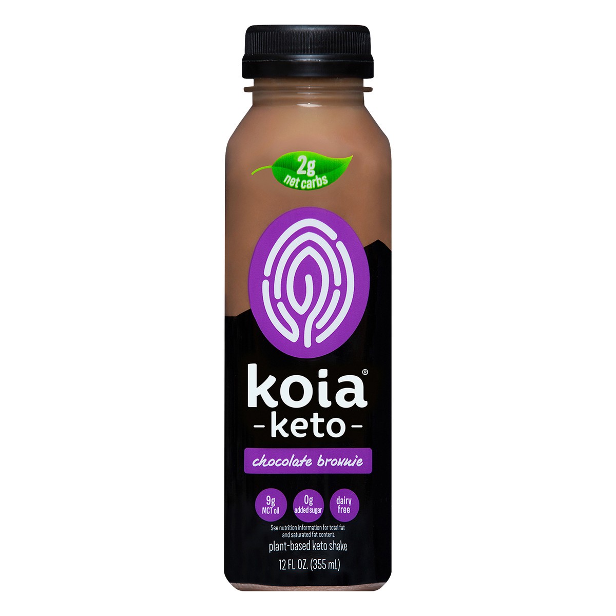 slide 1 of 7, Koia Plant-Based Chocolate Brownie Keto Shake 12 oz, 12 oz