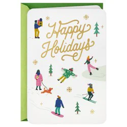 Hallmark Holiday Card (Fun, Festive, Warm and Bright)