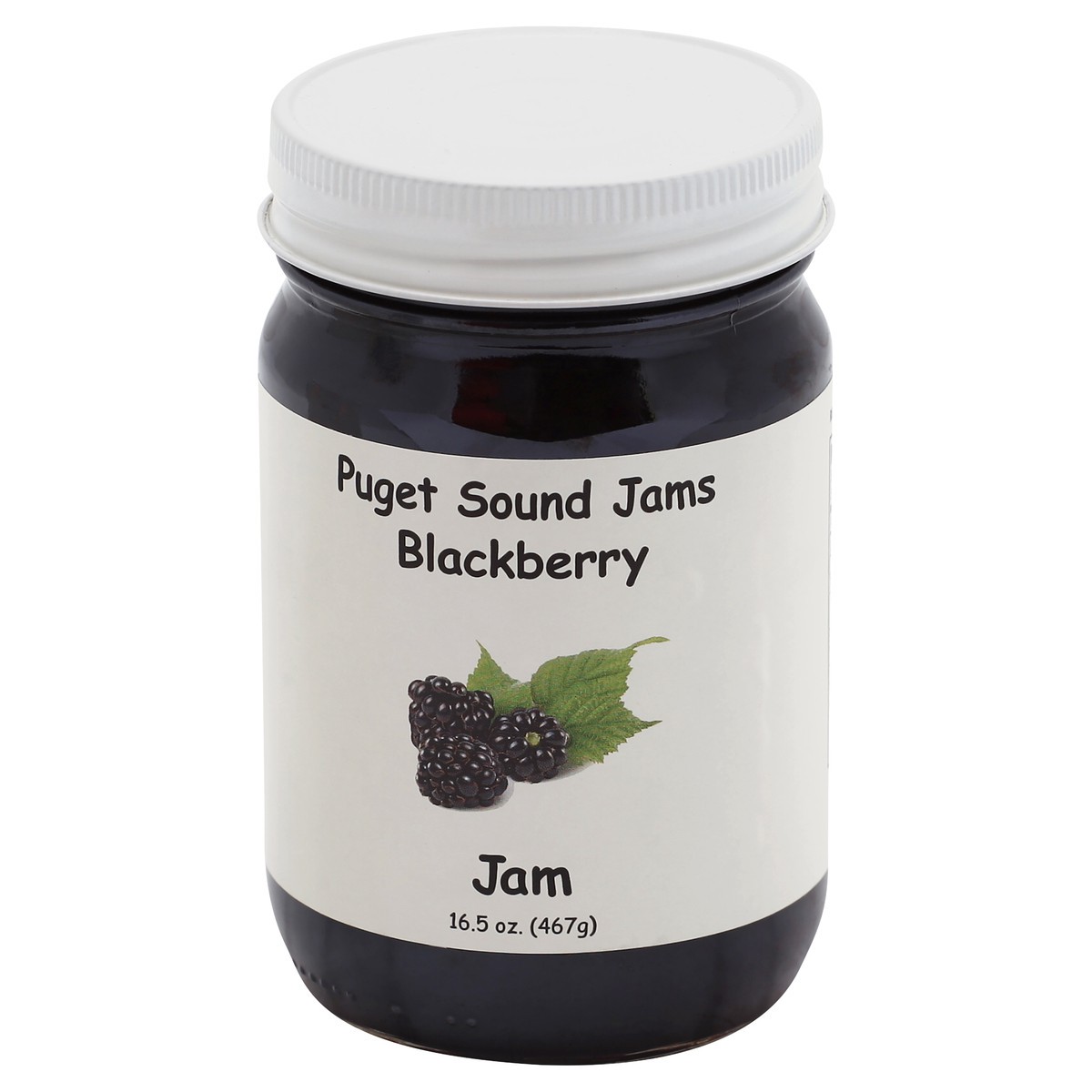 slide 1 of 7, Puget Sound Jams Puget Sound Blackberry Jam, 16.5 oz