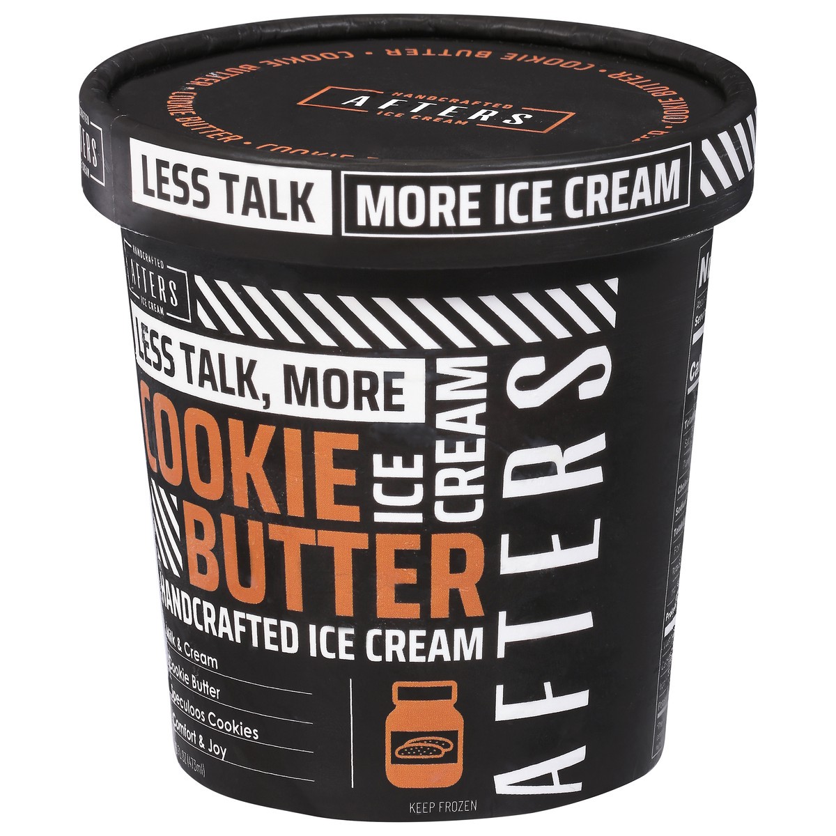 slide 6 of 9, Afters Ice Cream Handcrafted Cookie Butter Ice Cream 16 fl oz, 16 fl oz