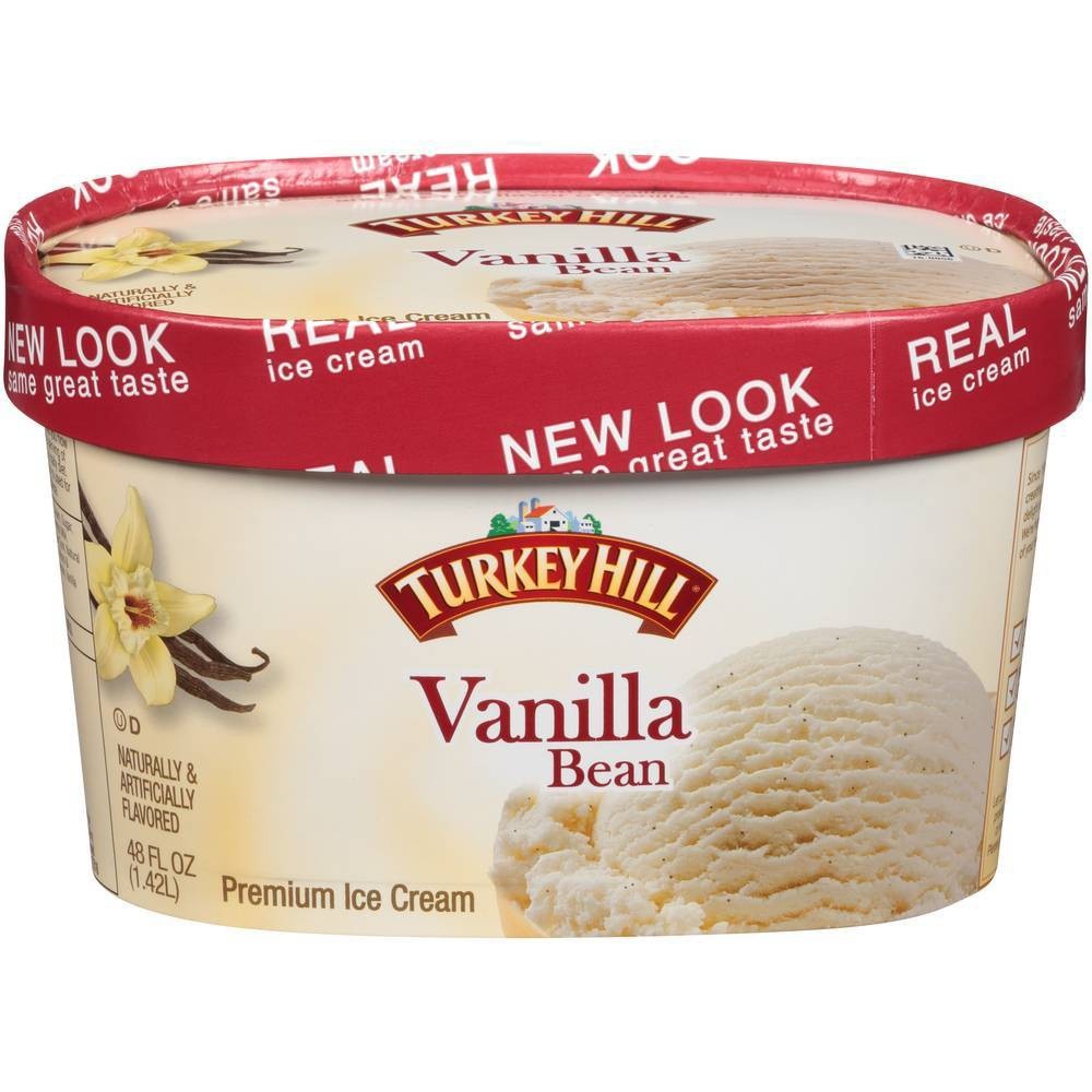 Turkey Hill Vanilla Bean Ice Cream 48 fl oz Shipt