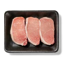 Fresh From Meijer All Natural Boneless Pork Chops