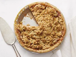 1/2 Apple Crumb Pie