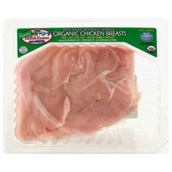 Bell & Evans Organic Boneless Skinless Thin Sliced Chicken Breasts