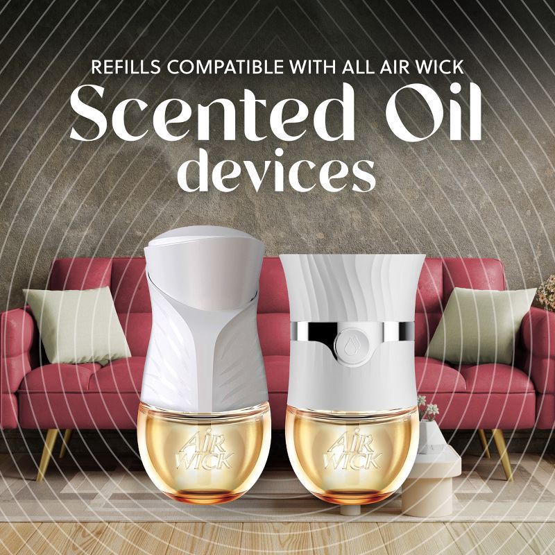 slide 2 of 6, Air Wick Vibrant Scented Oil Air Freshener - Cherry Blossom & Raspberry - 0.67 fl oz/2ct, 2 ct; 0.67 fl oz
