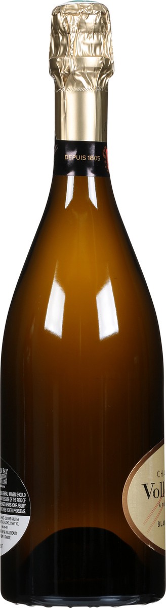slide 2 of 7, Champagne Vollereaux Blanc de Blanc, 750ml, 750 ml