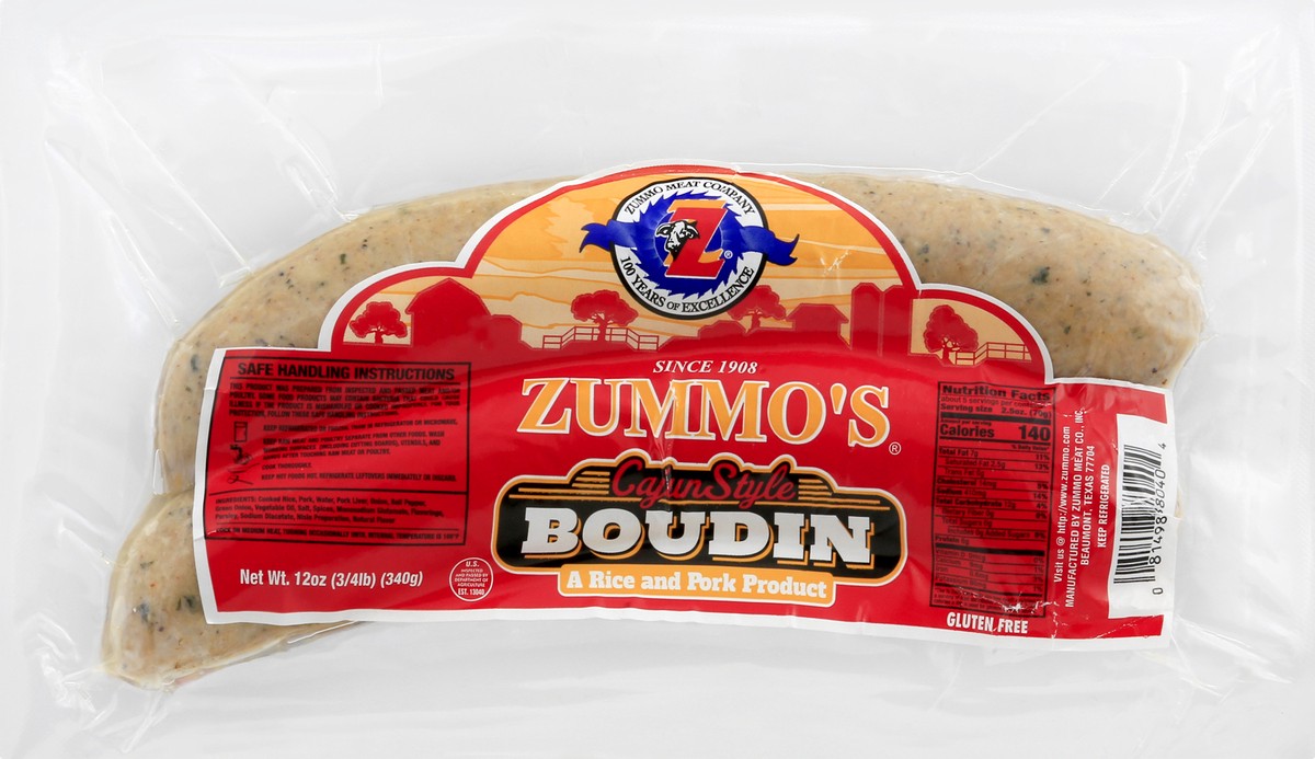 slide 12 of 13, Zummo's Cajun Style Boudain, 12 oz