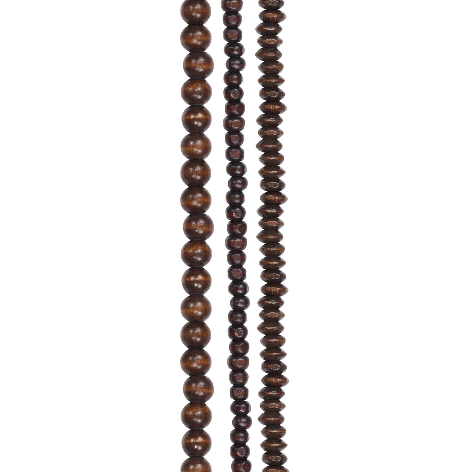 slide 2 of 3, Dark Brown Wood Mixed Beads By Bead Landing, 3.5mm-8mm