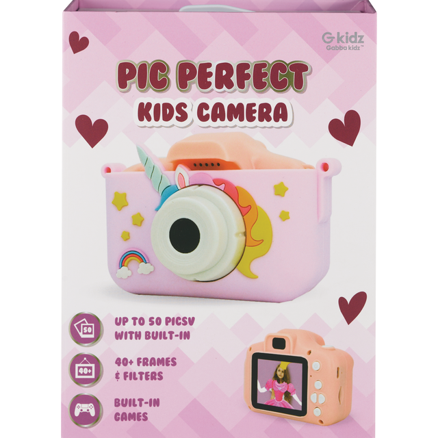 slide 1 of 1, NATIONAL Pink Unicorn Kids Digital Camera With Silicone Case, 1 ct
