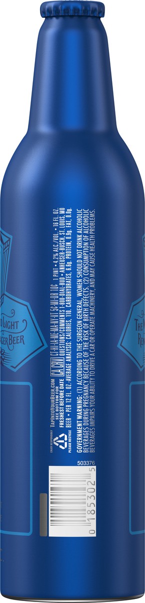 slide 5 of 6, Bud Light Beer 16 fl oz, 4.2% ABV Aluminum Bottle, 16 oz btl