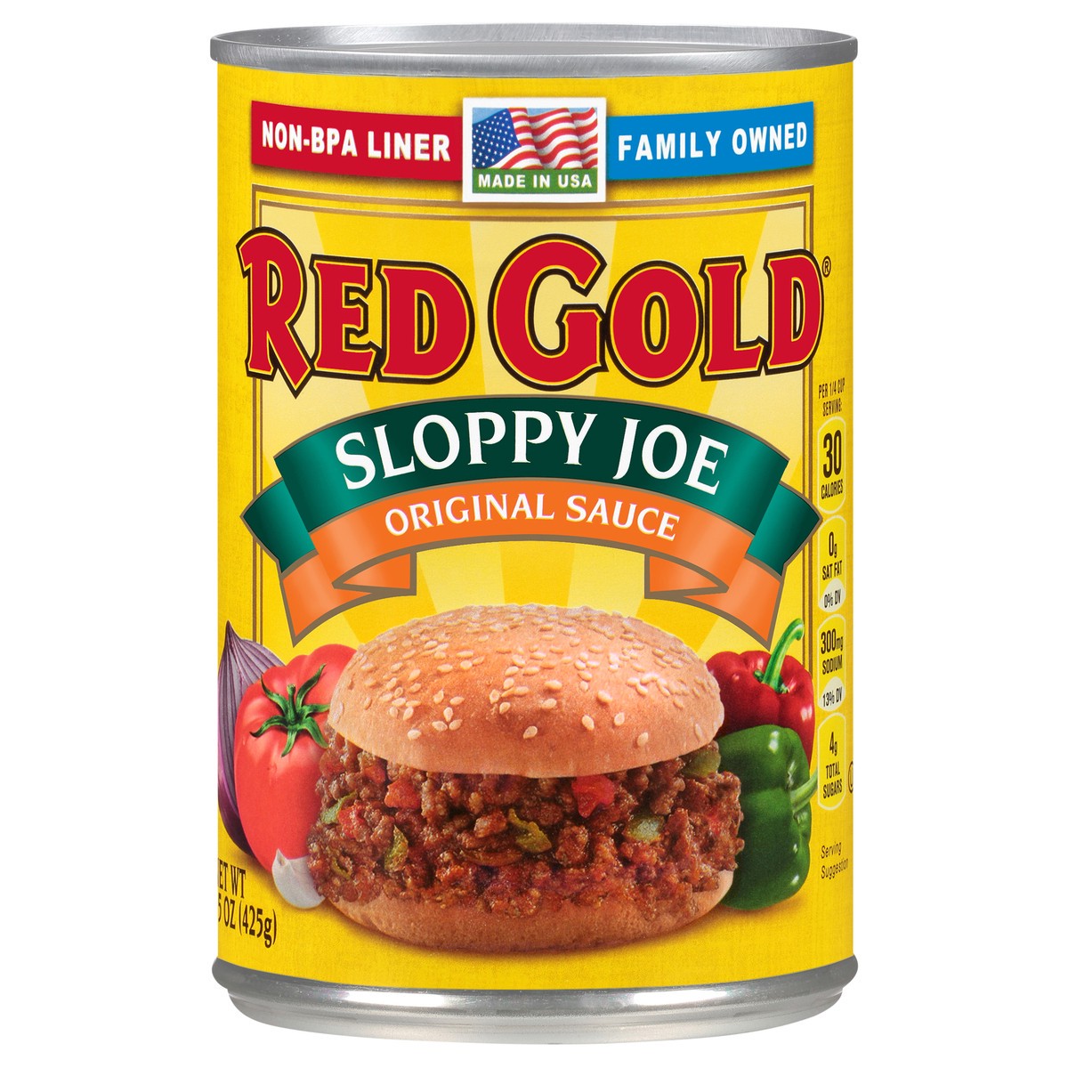 slide 6 of 11, Red Gold Sloppy Joe Sauce, 15.5 oz