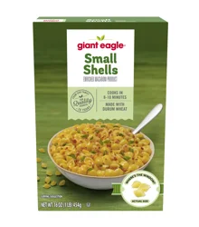 Giant Eagle Small Pasta Shells