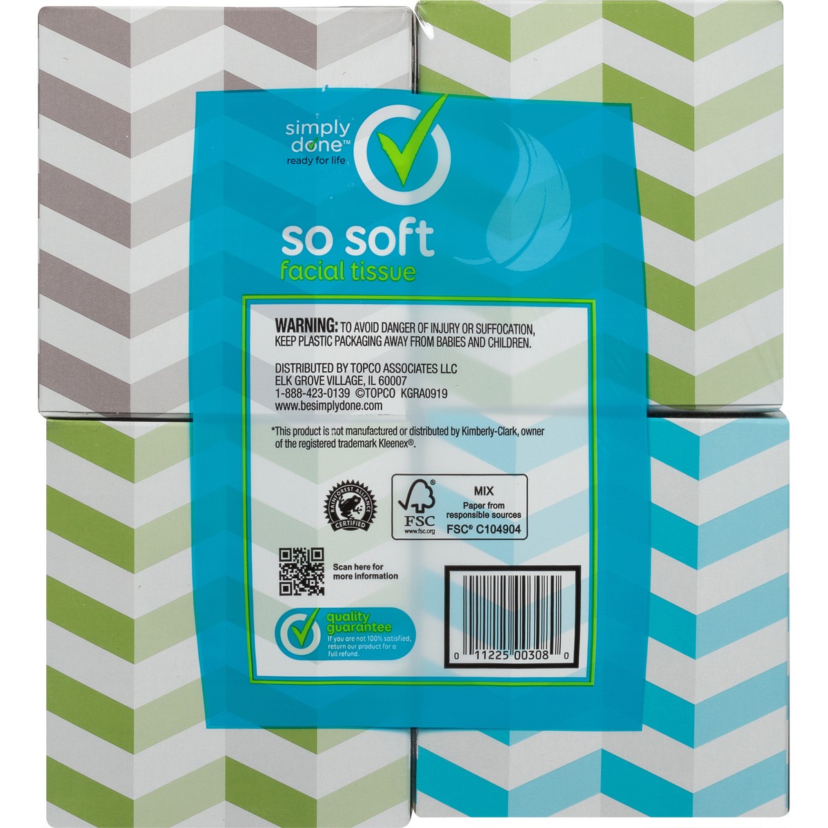 slide 8 of 8, Simply Done So Soft Facial Tissue, 74 ct