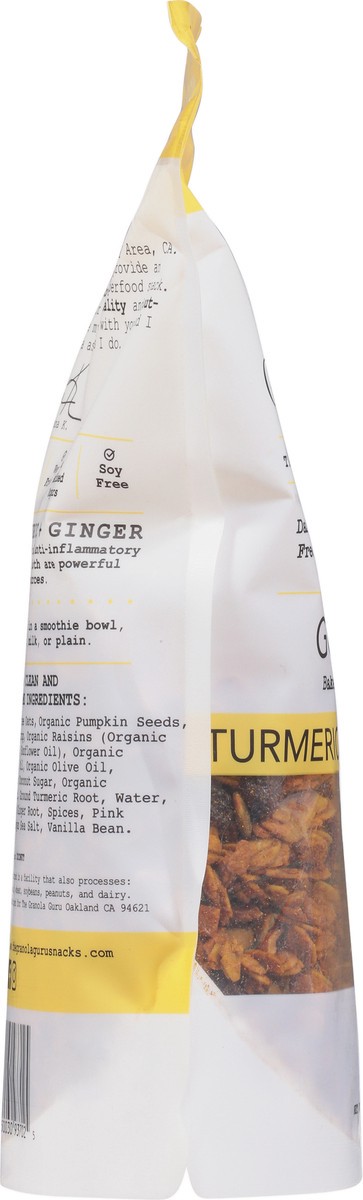 slide 6 of 9, The Granola Guru Golden Glow Turmeric/Ginger/Coconut Granola 10 oz, 10 oz