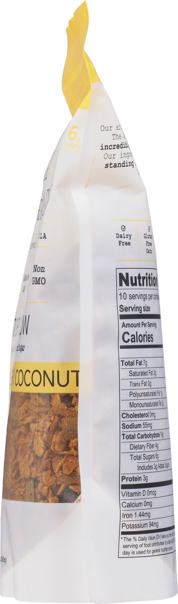 slide 8 of 9, The Granola Guru Golden Glow Turmeric/Ginger/Coconut Granola 10 oz, 10 oz