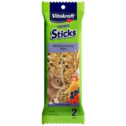 Vitakraft Wild Berry & Honey Flavor Crunch Sticks
