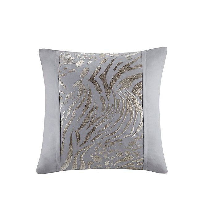 slide 1 of 1, N Natori Dohwa Embroidered Cotton Square Throw Pillow, 1 ct