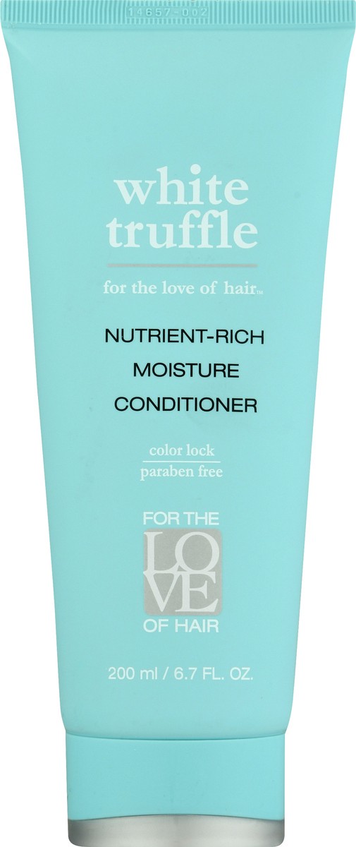 slide 1 of 11, For the Love of Hair White Truffle Nutrient Rich Moisture Conditioner 200 ml, 10.1 fl oz