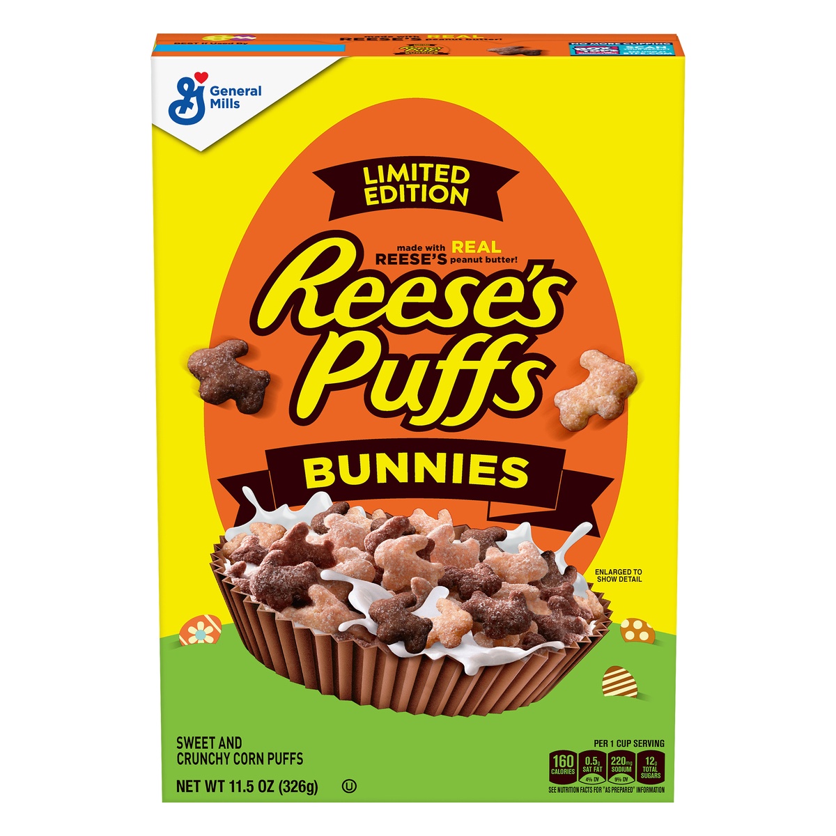 slide 1 of 1, NON BRAND Reeses Puffs Spring Bunnies, 1 ct