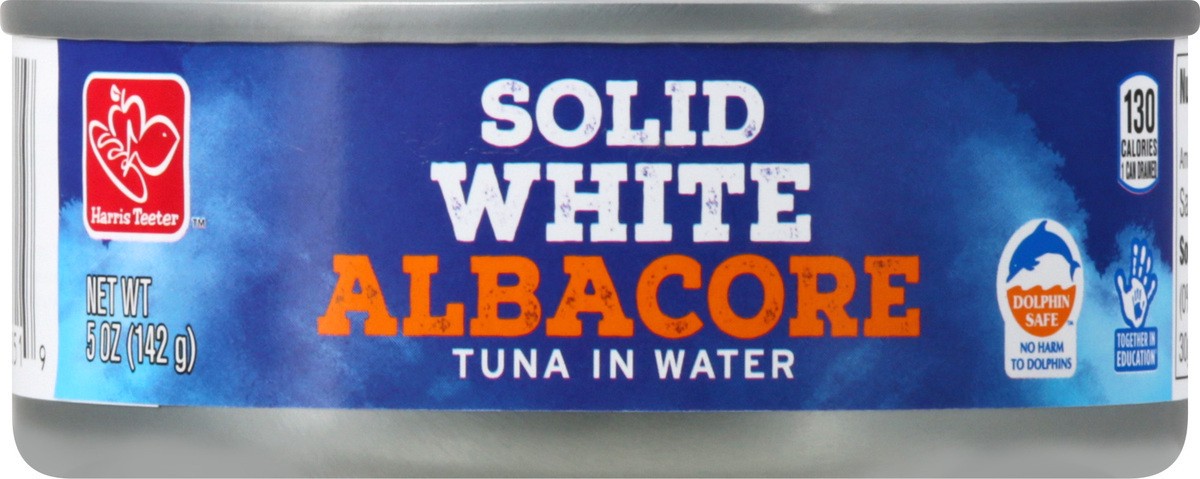 slide 9 of 11, Harris Teeter Tuna - Solid White in Water, 5 oz