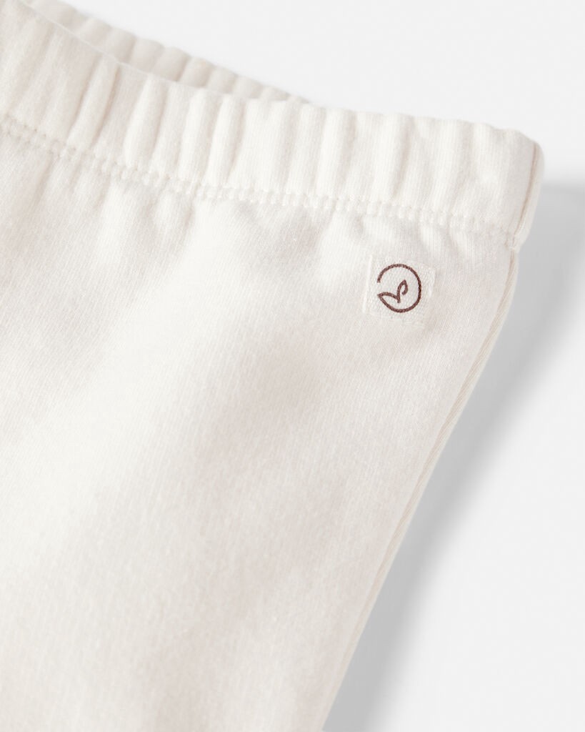 slide 5 of 5, Littleplanet Toddler Girl 2-Pack Sweatpants Made with Organic Cotton Sweet Cream, Perfect Pink 5T, 1 ct