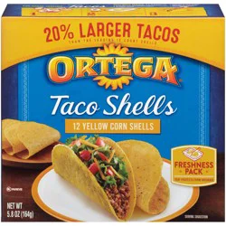 Ortega Yellow Corn Taco Shells