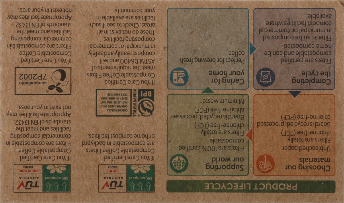 slide 8 of 12, If You Care Coffee Filters - Basket, 100 ct