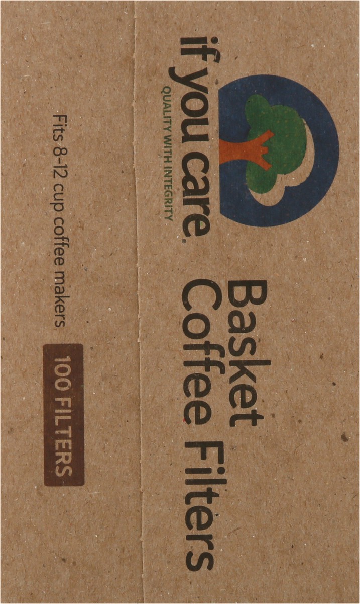 slide 9 of 12, If You Care Coffee Filters - Basket, 100 ct