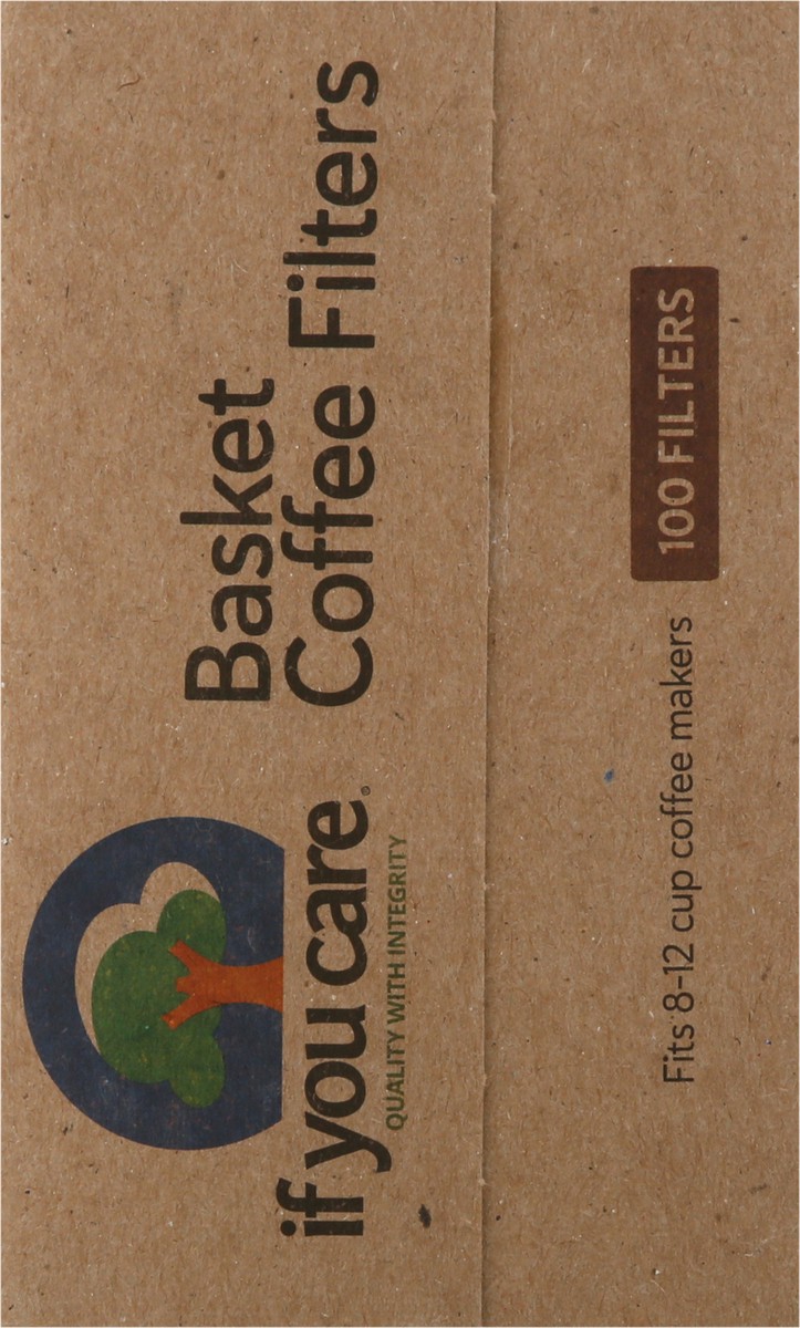 slide 7 of 12, If You Care Coffee Filters - Basket, 100 ct
