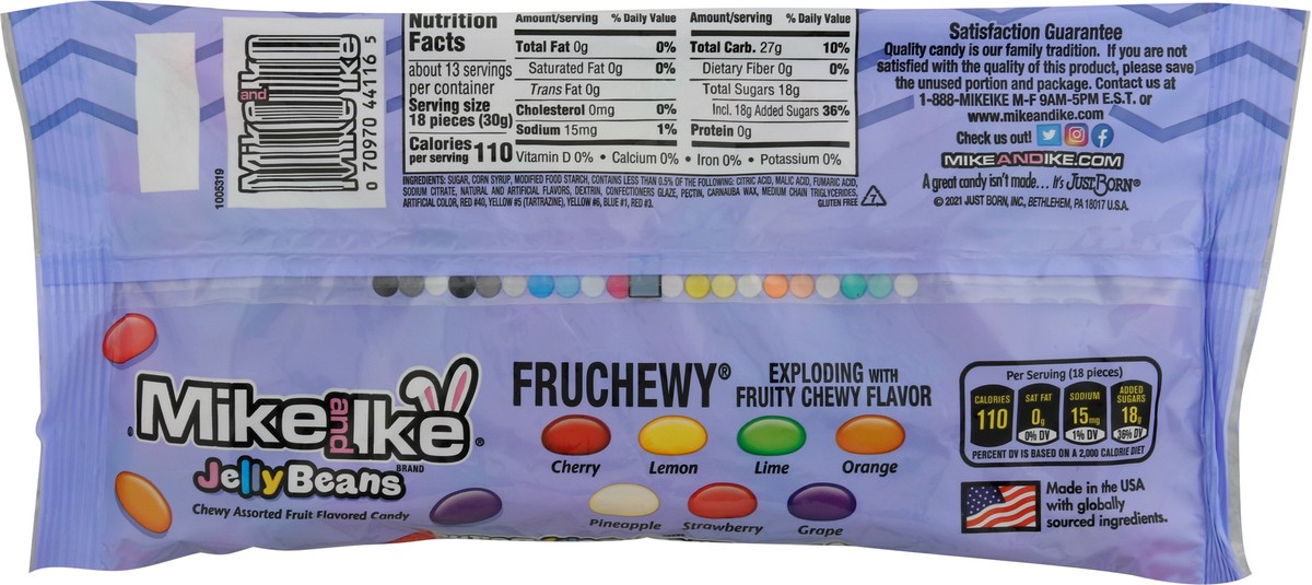 slide 11 of 14, MIKE AND IKE Jelly Beans Candy 14.0 oz, 14 oz