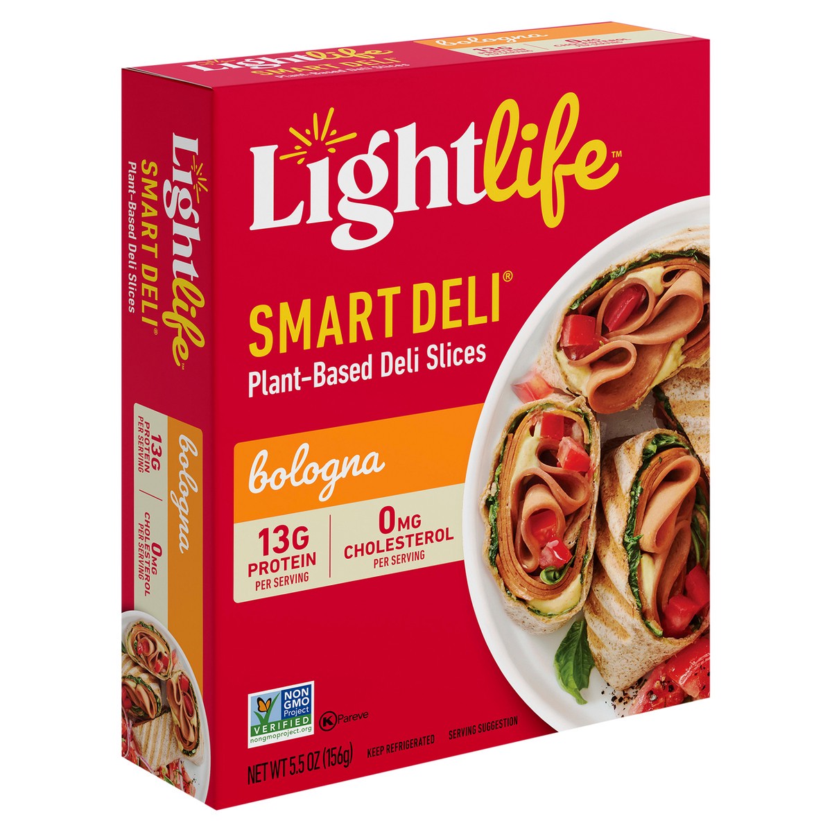 slide 4 of 9, Lightlife Deli Slices, 5.5 oz