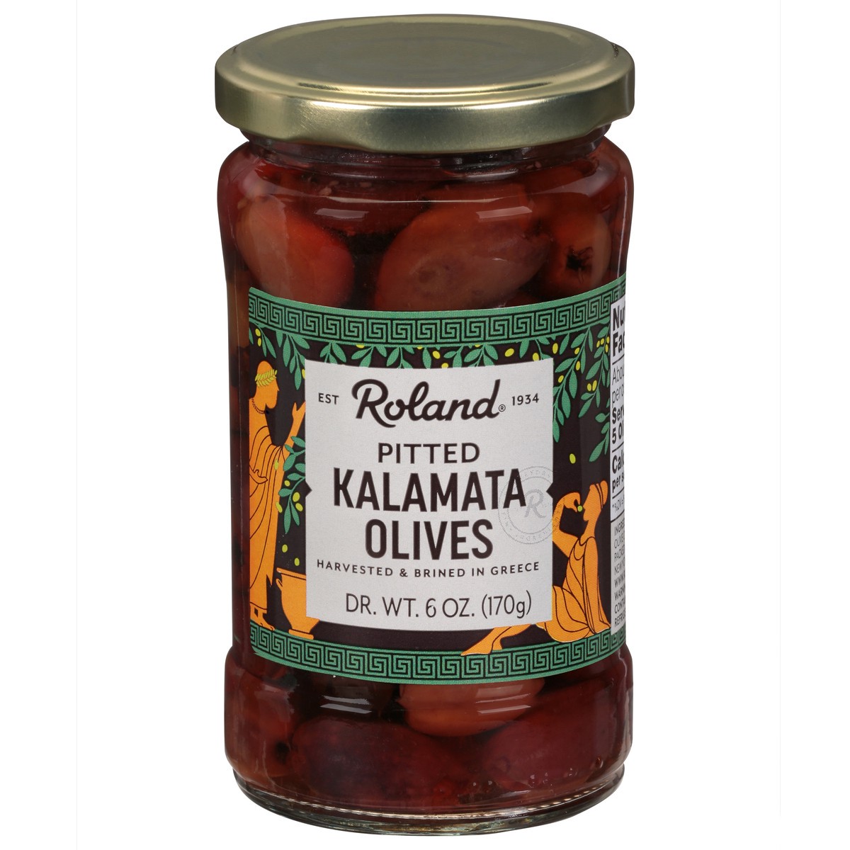 slide 6 of 13, Roland Pitted Kalamata Olives 6 oz, 6 oz