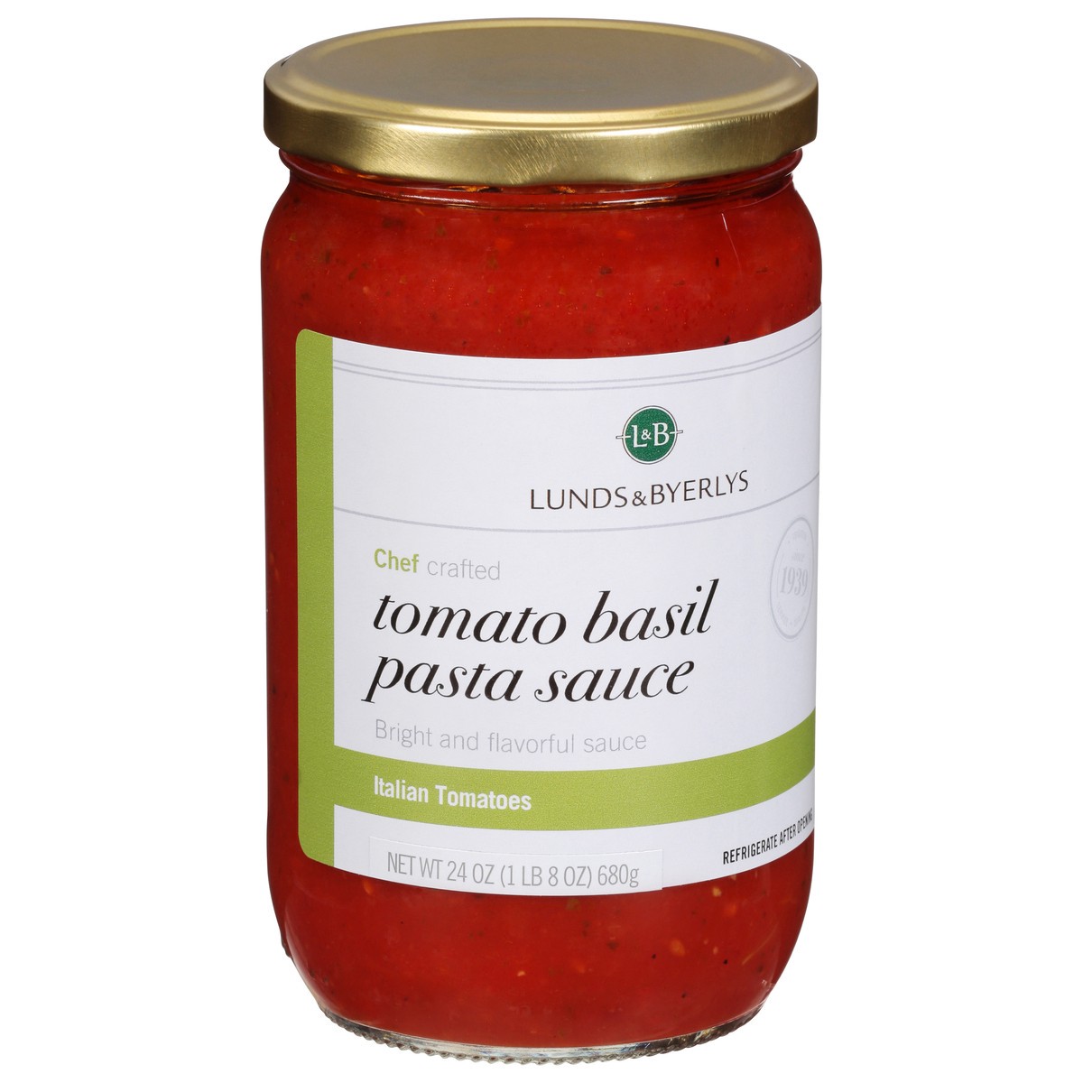 slide 7 of 9, Lunds & Byerlys Tomato Basil Pasta Sauce 24 oz, 24 oz