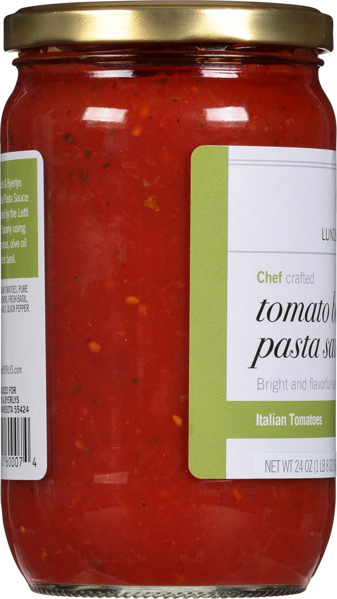 slide 3 of 9, Lunds & Byerlys Tomato Basil Pasta Sauce 24 oz, 24 oz