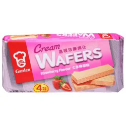 Garden Strawberry Cream Wafer