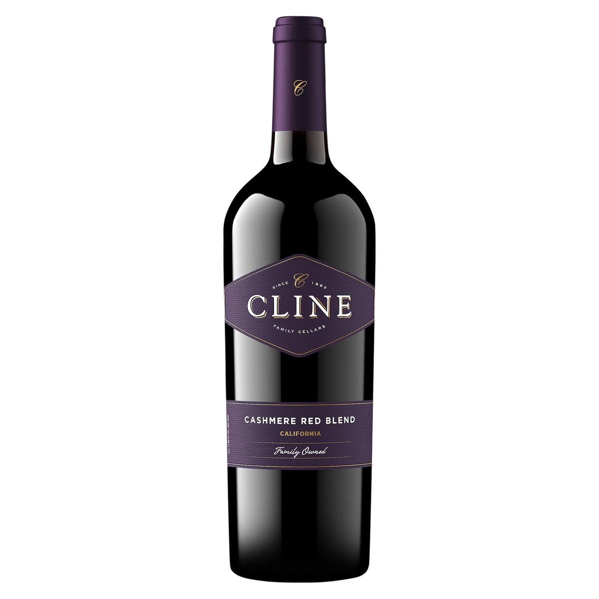 slide 2 of 6, Cline Cashmere Red, 750 ml