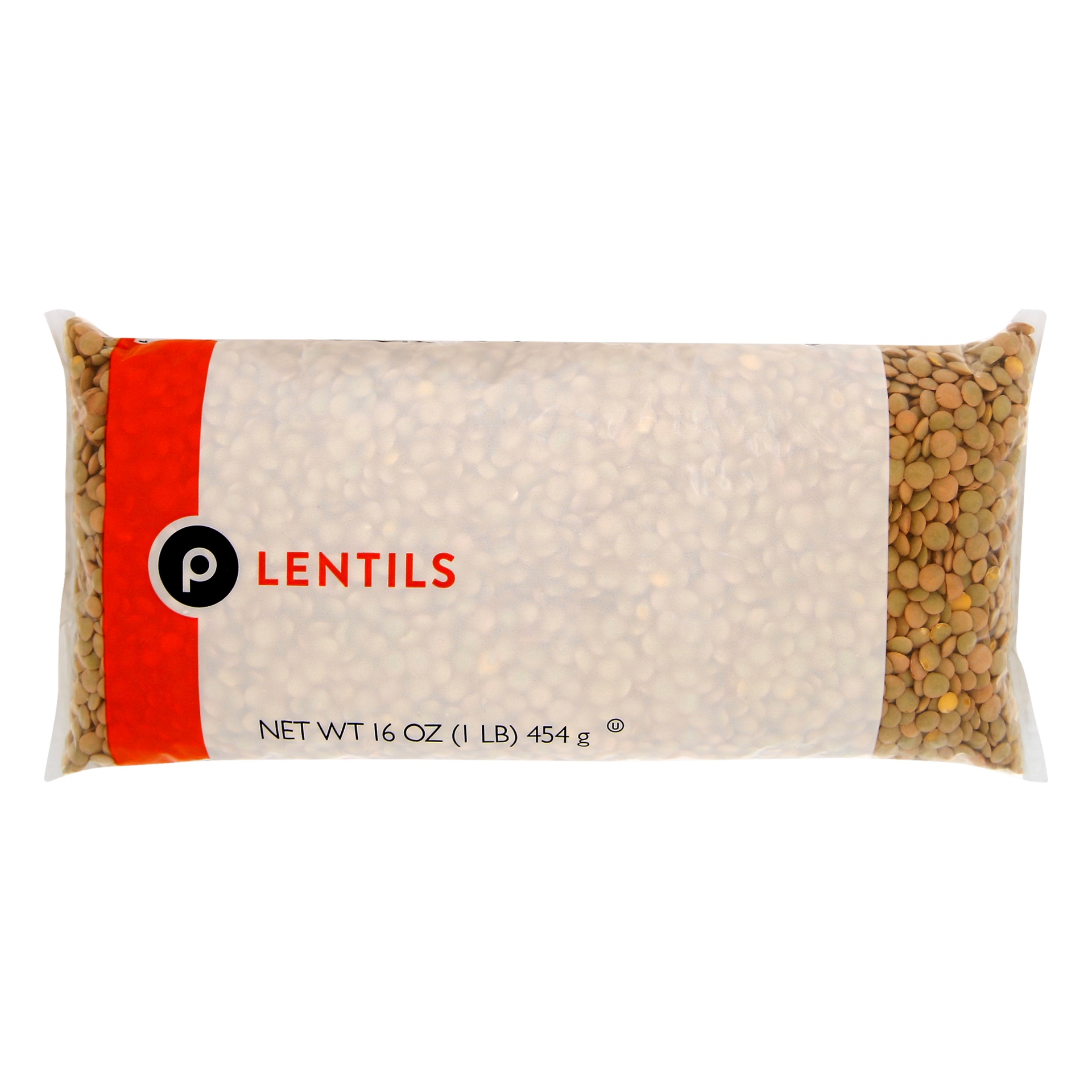 slide 1 of 1, Publix Lentils - 16 oz, 16 oz