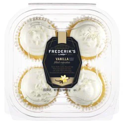 Frederik's by Meijer Vanilla Filled Cupcakes- 11.7 oz