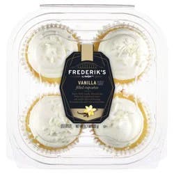 Frederik's by Meijer Vanilla Filled Cupcakes- 11.7 oz