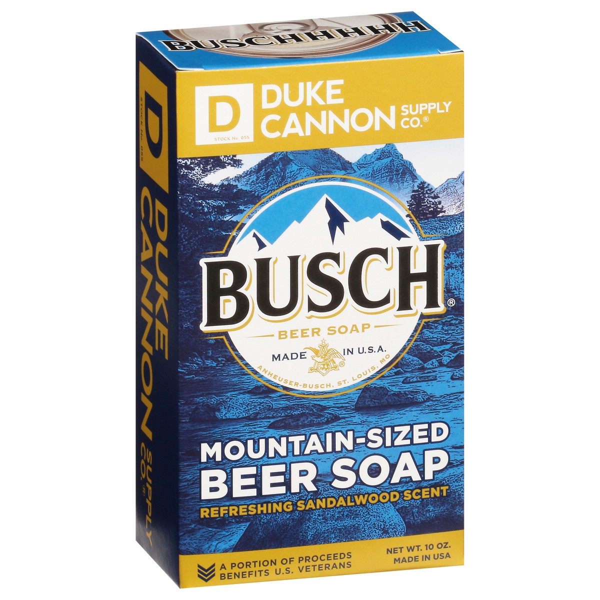 slide 2 of 9, Duke Cannon Sandalwood Soap Bar Bush Beer, 10 oz