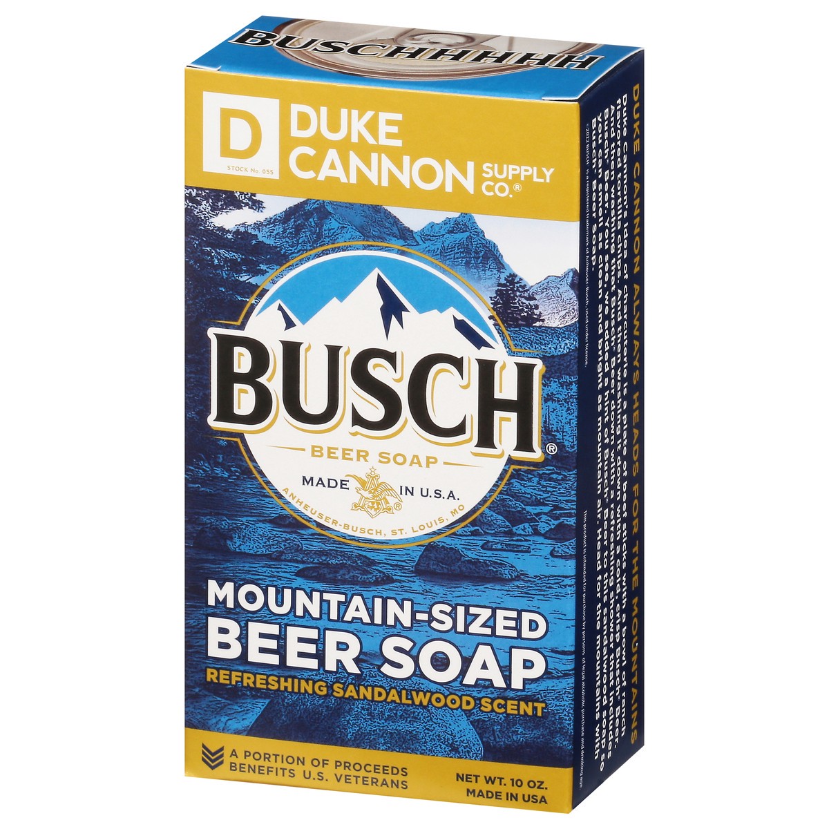 slide 3 of 9, Duke Cannon Sandalwood Soap Bar Bush Beer, 10 oz