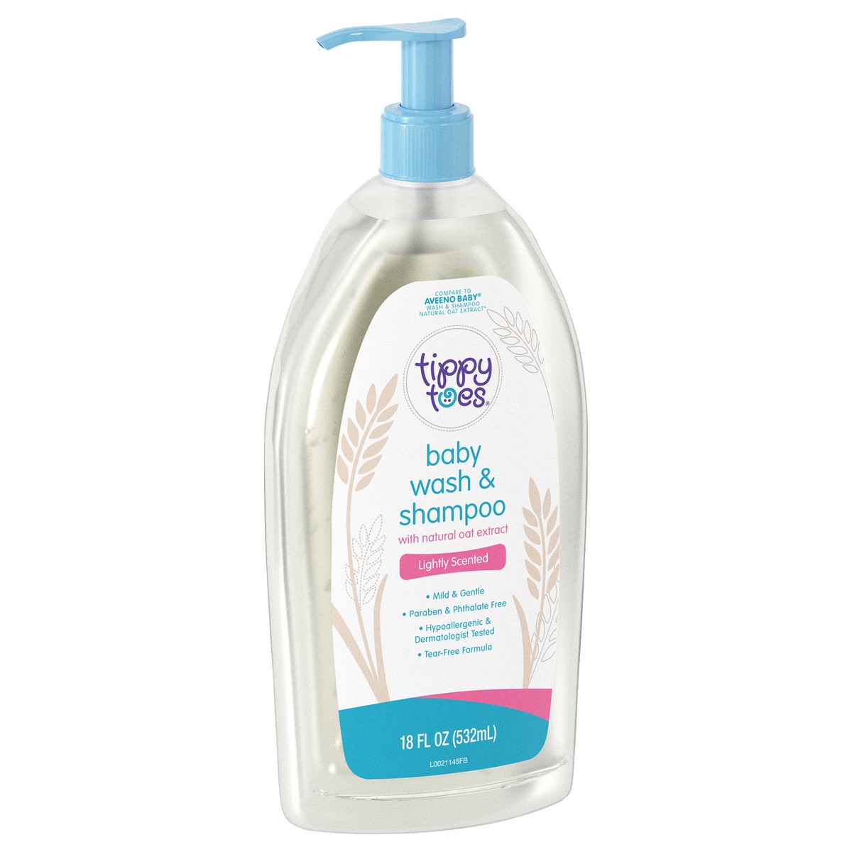 slide 4 of 13, Tippy Toes Lightly Scented Baby Wash & Shampoo 18 fl oz, 18 fl oz